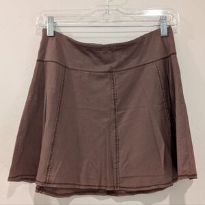 Abercrombie Chocolate Brown Skater Skirt